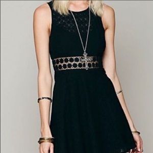 Free People sundress, black. Excellent condition
